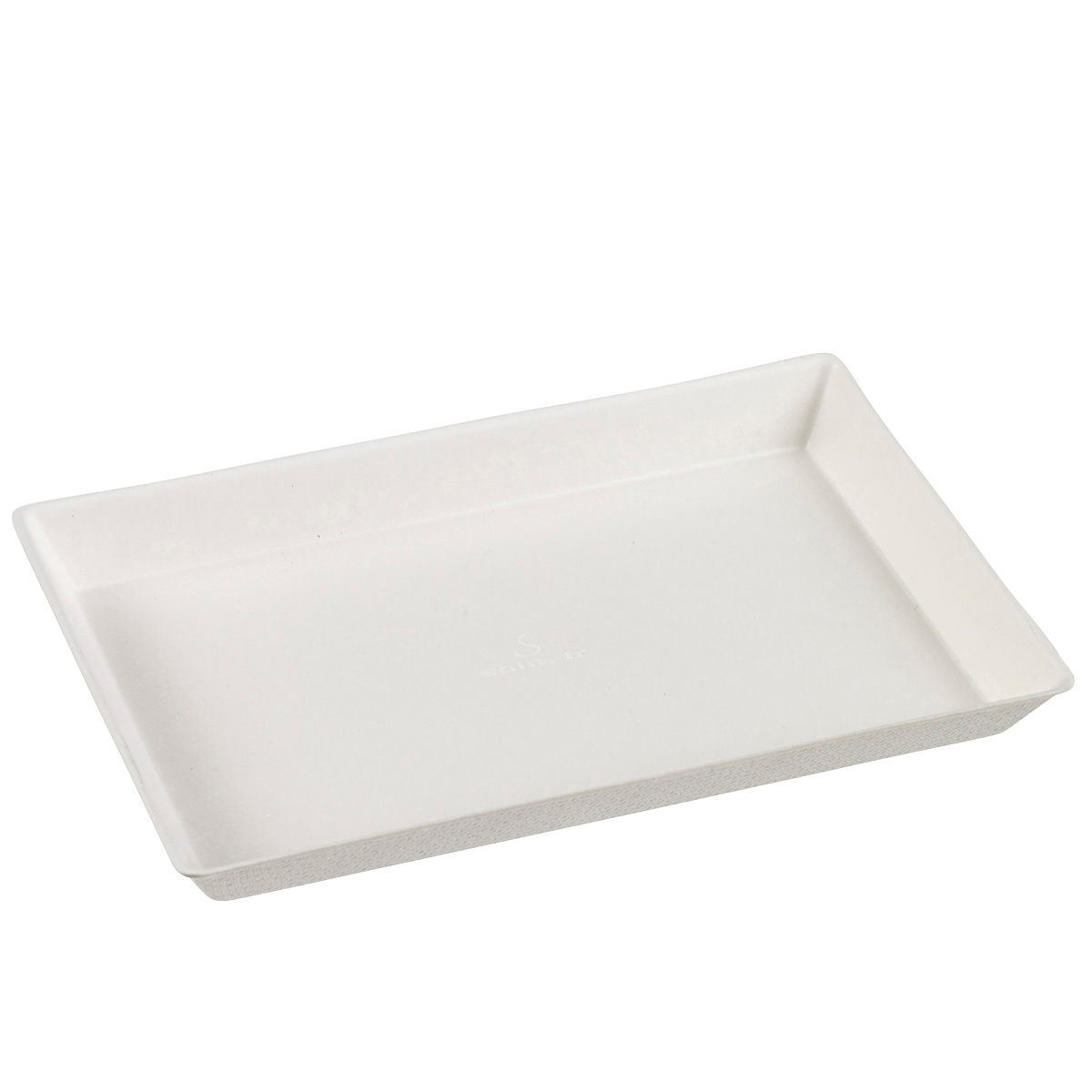 Assiette Quartz pulpe de canne 160x100 mm ｜ 200 Unité(s)
