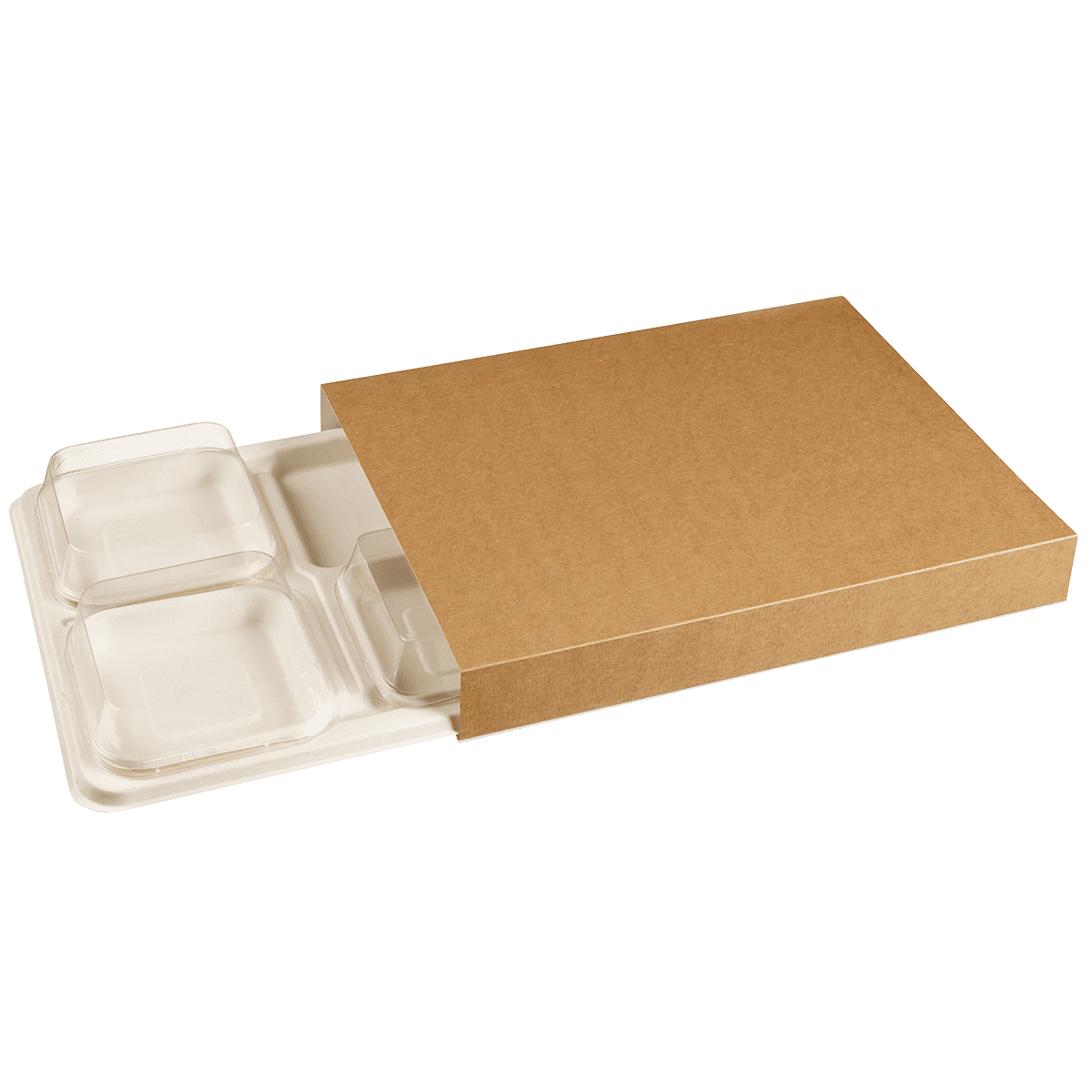 Fourreau carton 390x300 mm pour plateau Natura ｜ 100 Unité(s)