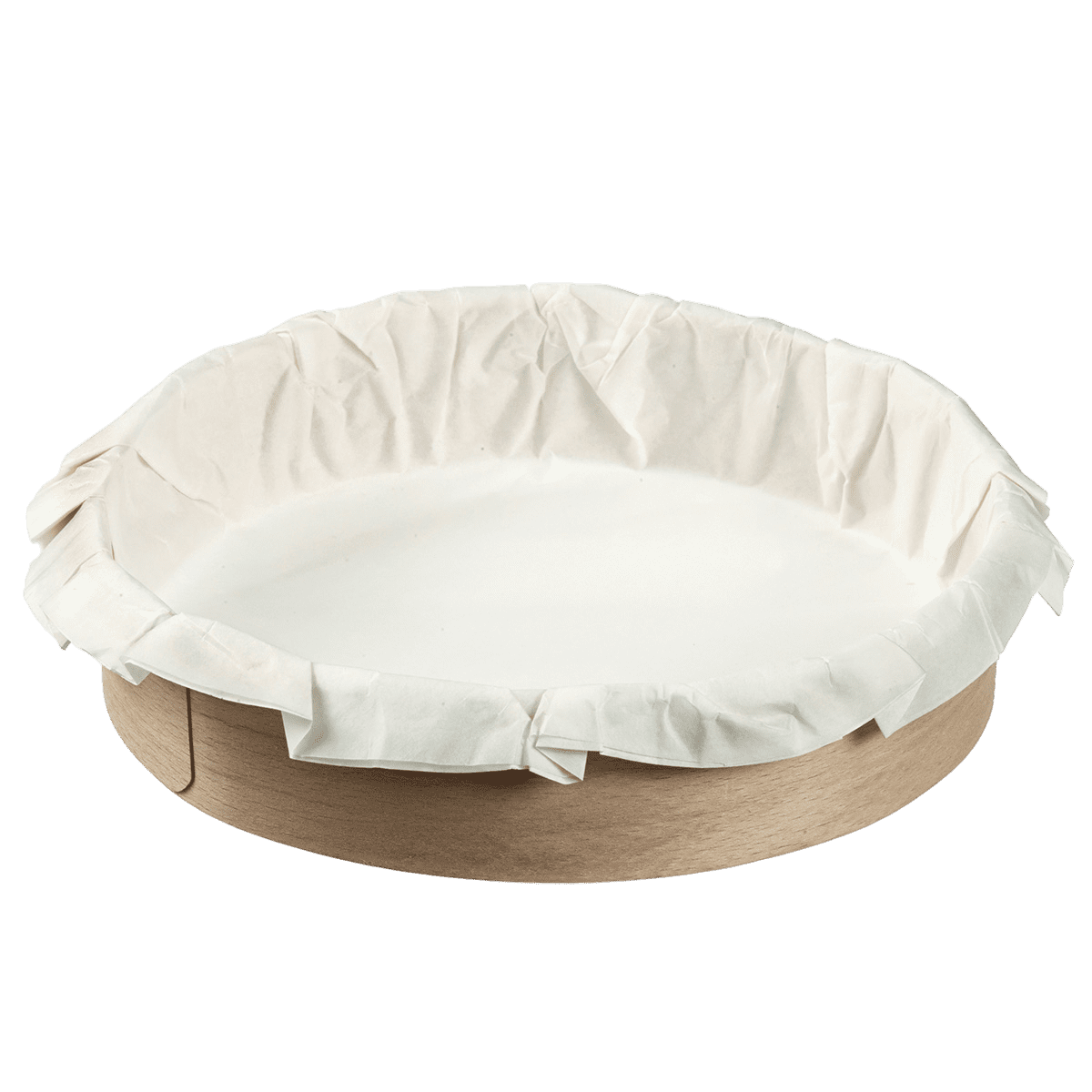 Cercle bois avec papier cuisson Ø 200 mm ｜ 300 Unité(s)