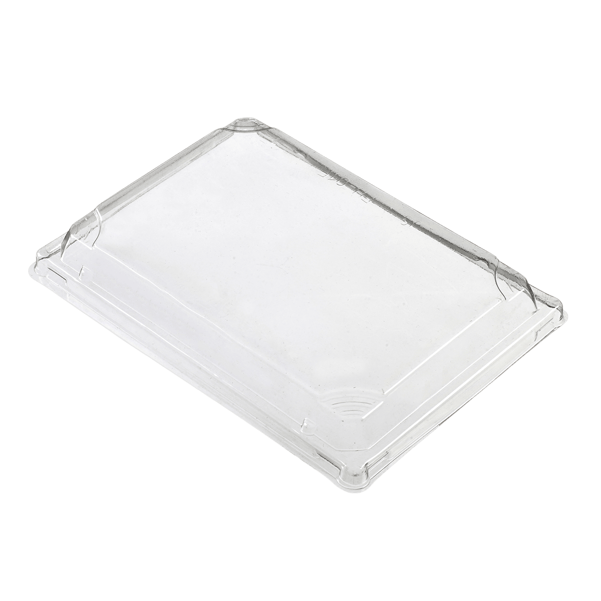 Barquette bois avec lamination + couvercle OPS 700 ml ｜ 200 Unité(s)