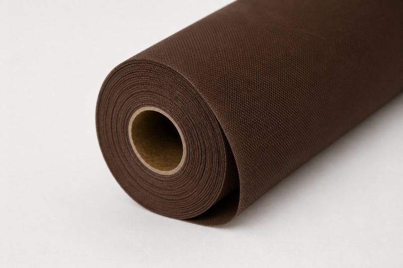 Nappe Spunbond intissée Chocolat en rouleau 1,20x50 m ｜ 1 unité
