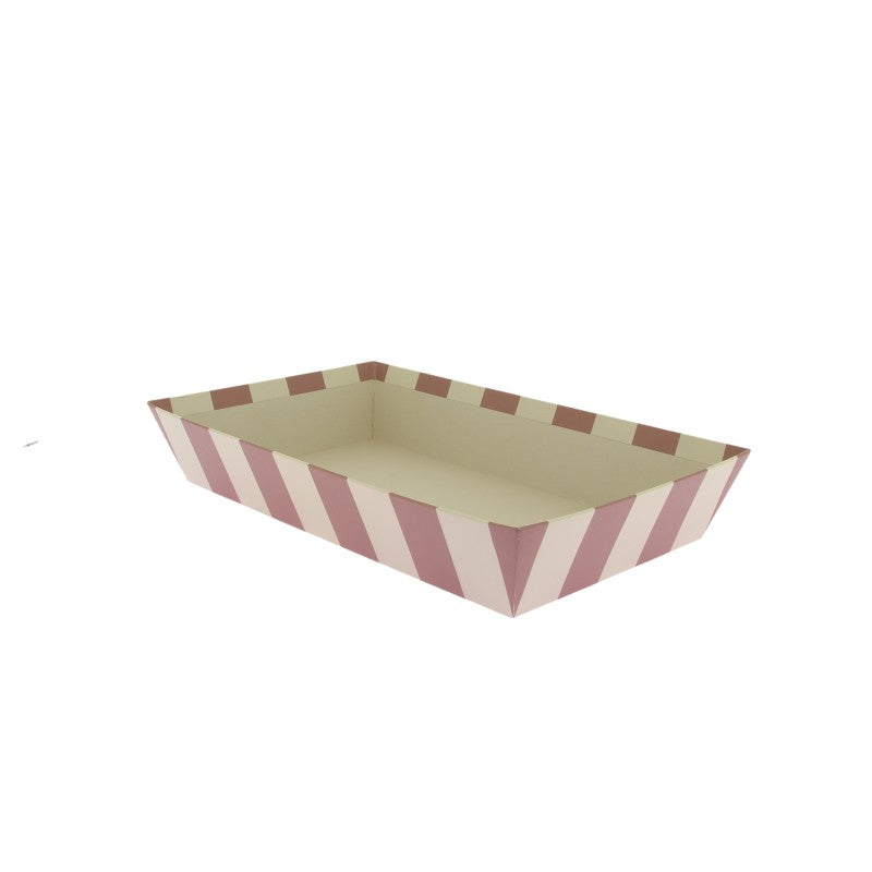 Corbeille rectangle carton Terralys 33x20 par 30 unités