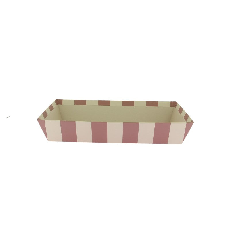 Corbeille rectangle carton Terralys 33x20 par 30 unités