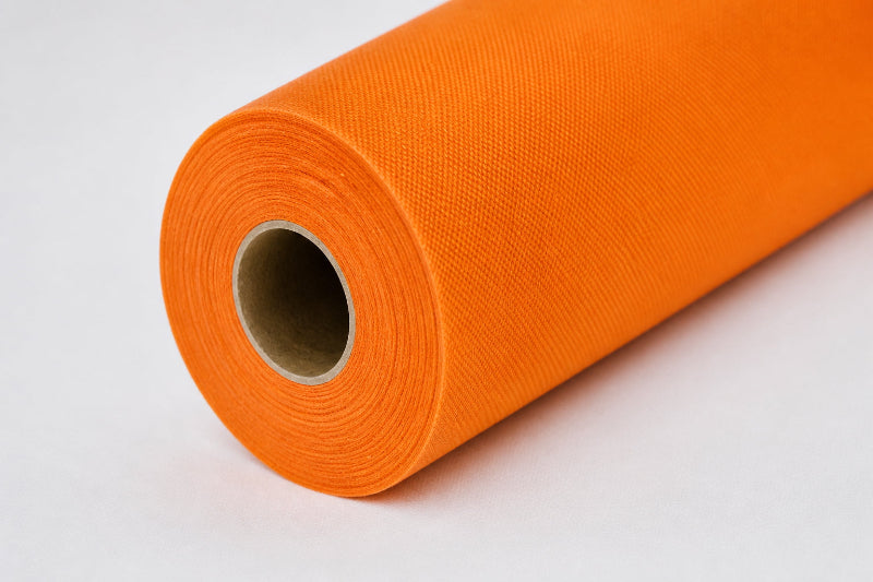 Nappe Spunbond intissée Orange en rouleau 1,20x50 m ｜ 1 unité
