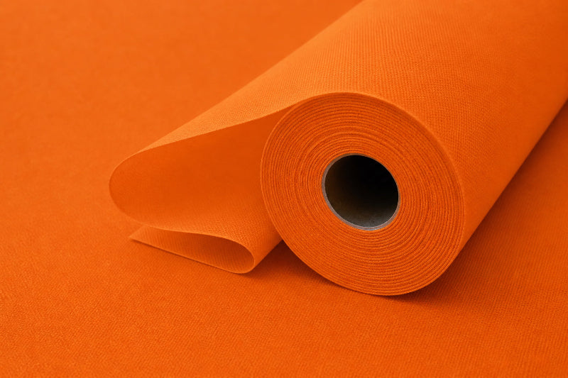 Nappe Spunbond intissée Orange en rouleau 1,20x50 m ｜ 1 unité