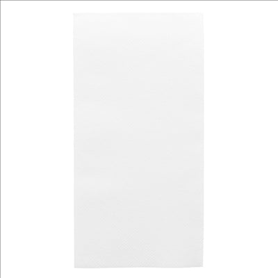 SERVIETTES PLIAGE 1/8  45 G/M2 40x40 CM BLANC AIRLAID (750 UNITÉS)