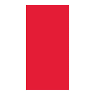 SERVIETTES PLIAGE 1/8  55 G/M2 40x40 CM ROUGE AIRLAID (750 UNITÉS)