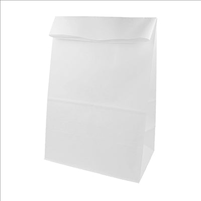 SACS SOS SANS ANSES  48 G/M2 22+12x31 CM BLANC CELLULOSE (500 UNITÉS)