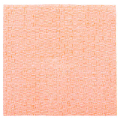 SERVIETTES 'DRY COTTON' 55 G/M2 40x40 CM MANDARINE AIRLAID (700 UNITÉS)