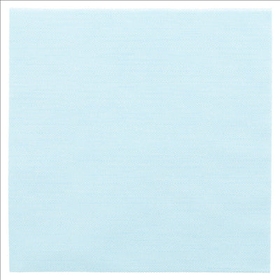 SERVIETTES 'LIKE LINEN' 70 G/M2 40x40 CM TURQUOISE SPUNLACE (600 UNITÉS)