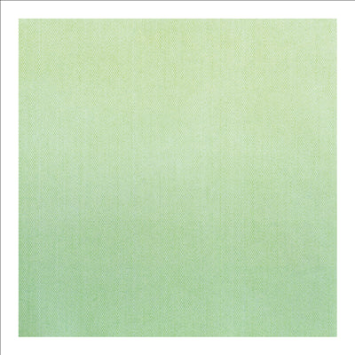 SERVIETTES 'LIKE LINEN' 70 G/M2 40x40 CM VERT POMME SPUNLACE (600 UNITÉS)