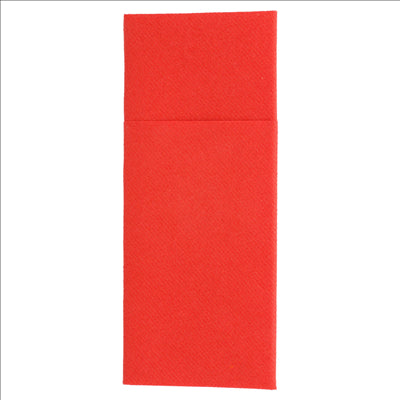 SERVIETTES "CANGURITO"  55 G/M2 33x40 CM ROUGE AIRLAID (700 UNITÉS)