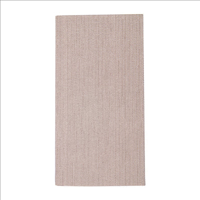 SERVIETTES PLI. 1/8 'LIKE LINEN' 70 G/M2 40x40 CM CHOCOLAT SPUNLACE (600 UNITÉS)