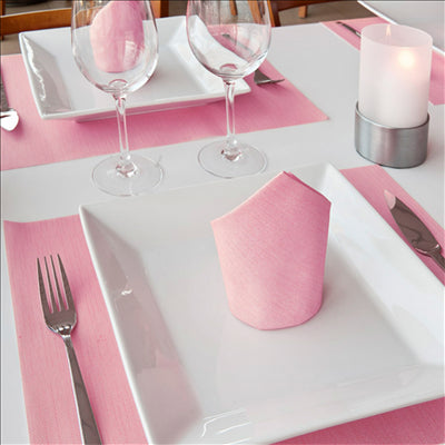 SERVIETTES 'DRY COTTON' 55 G/M2 40x40 CM FUCHSIA AIRLAID (700 UNITÉS)